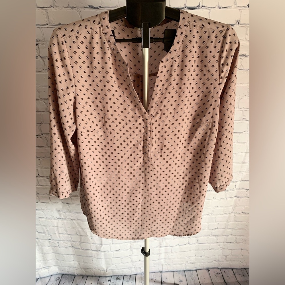 Maurice’s Purple and Black Blouse